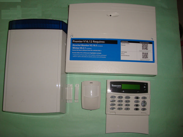 Burglar and Intrusion Kit  with Peripherals     كيت نظام انذار سرقة واقتحام بطرفياتها  Made by TEXECOM U.K.
